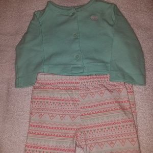 🍼Infant Girls Shirt and pant Set